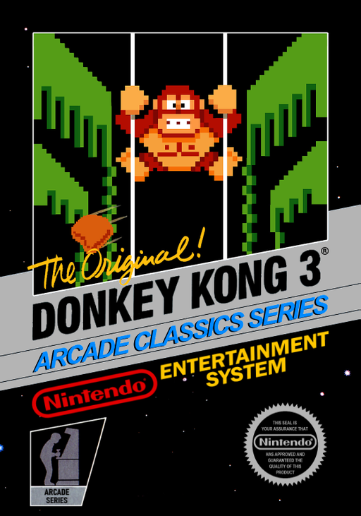 Donkey Kong 3 (World) (GameCube Edition) box art